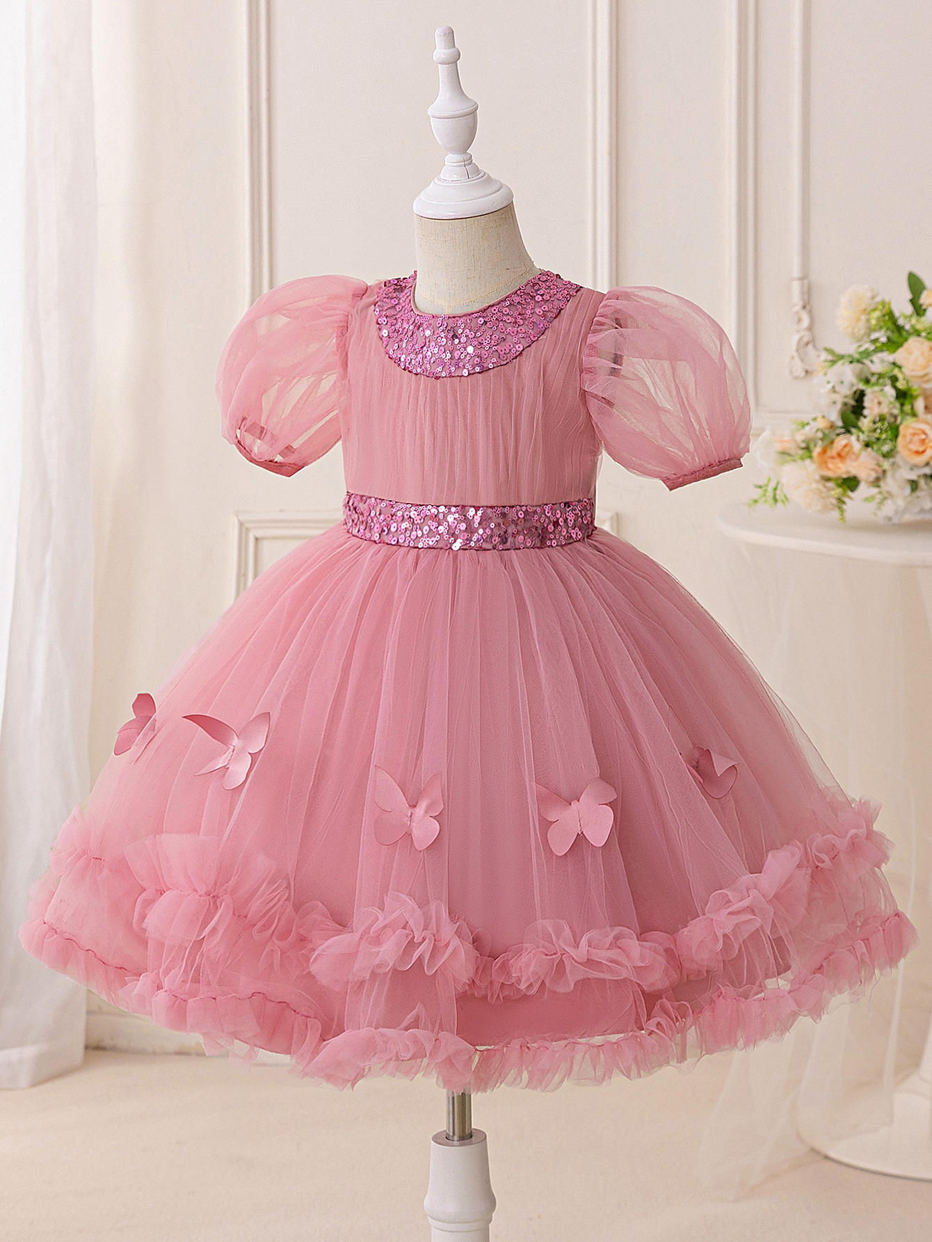Elegant Sequin Party Girls Dre - Glitter Tablecloth 리뷰 및 가격