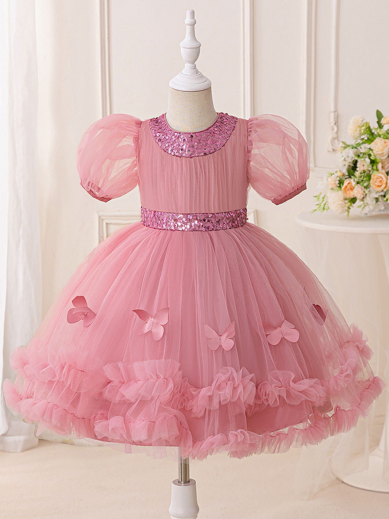 Elegant Sequin Party Girls Dre - Glitter Tablecloth 리뷰 및 가격