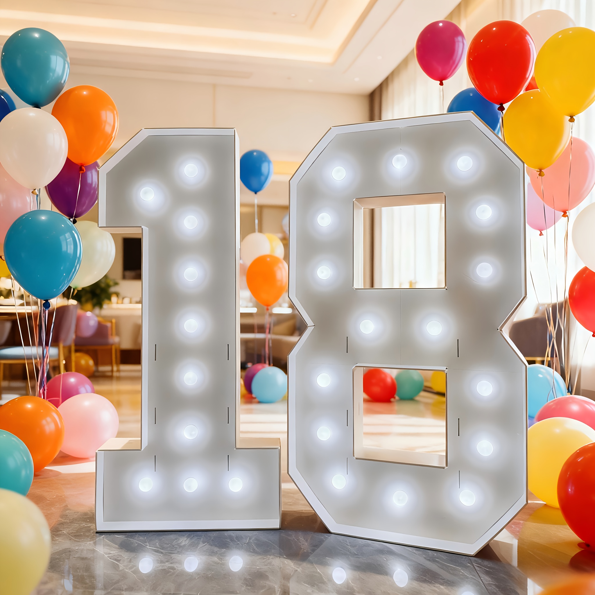 4-Foot Self-Illuminating LED N - Event & Party Supply 리뷰 및 가격