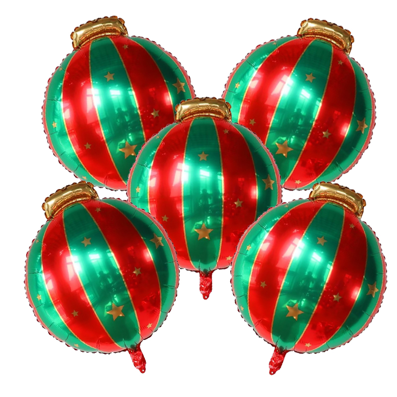 5pcs Red Green Christmas Ball  - Party Event Supply Store 리뷰 및 가격