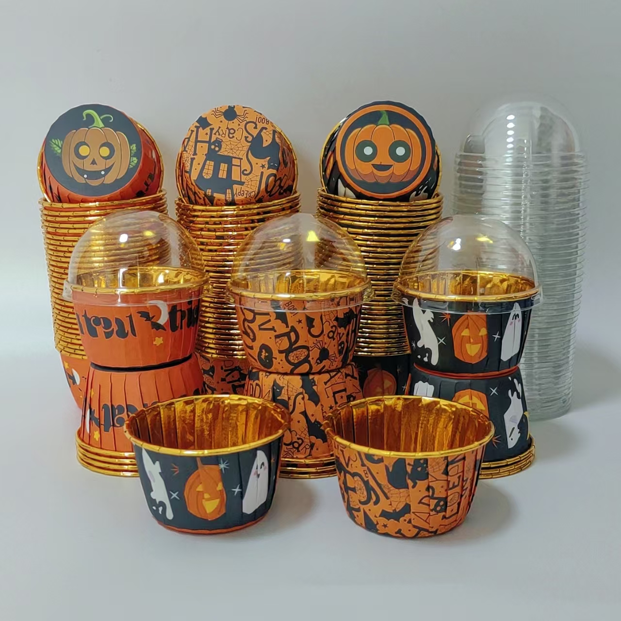 Halloween style cake cups, 50p - Plastic Cup 50Pcs 리뷰 및 가격