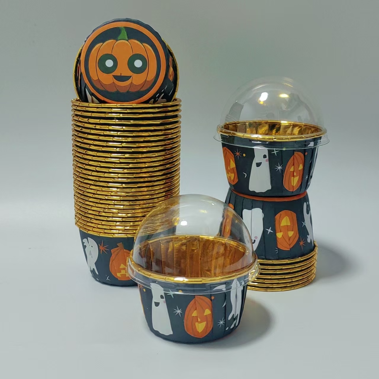 Halloween style cake cups, 50p - Plastic Cup 50Pcs 리뷰 및 가격