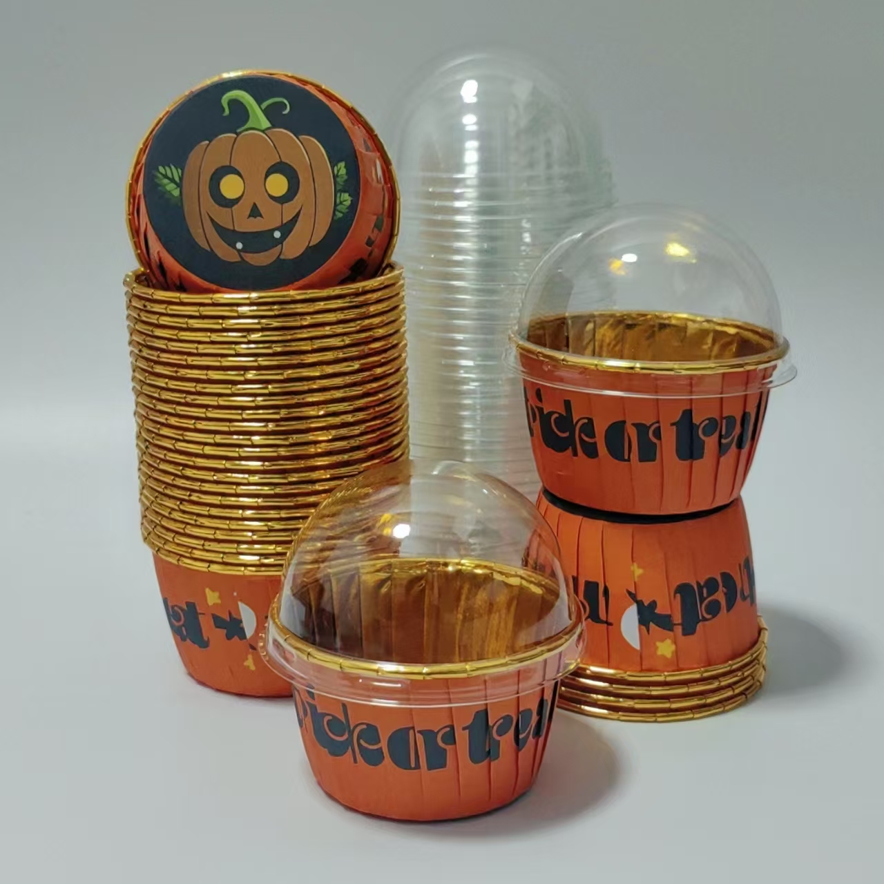 Halloween style cake cups, 50p - Plastic Cup 50Pcs 리뷰 및 가격