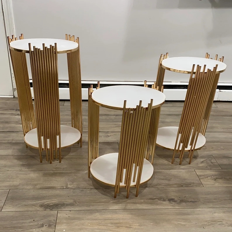 decoration gold metal walkway  - Dessert Table Backdrop 리뷰 및 가격