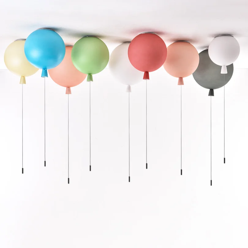 Creative Balloon Ceiling Lamp  - Led Balloon Light 리뷰 및 가격