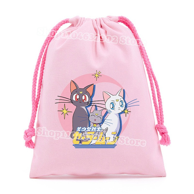 Sailor Moon Small Drawstring P - Party Favor Bag 리뷰 및 가격
