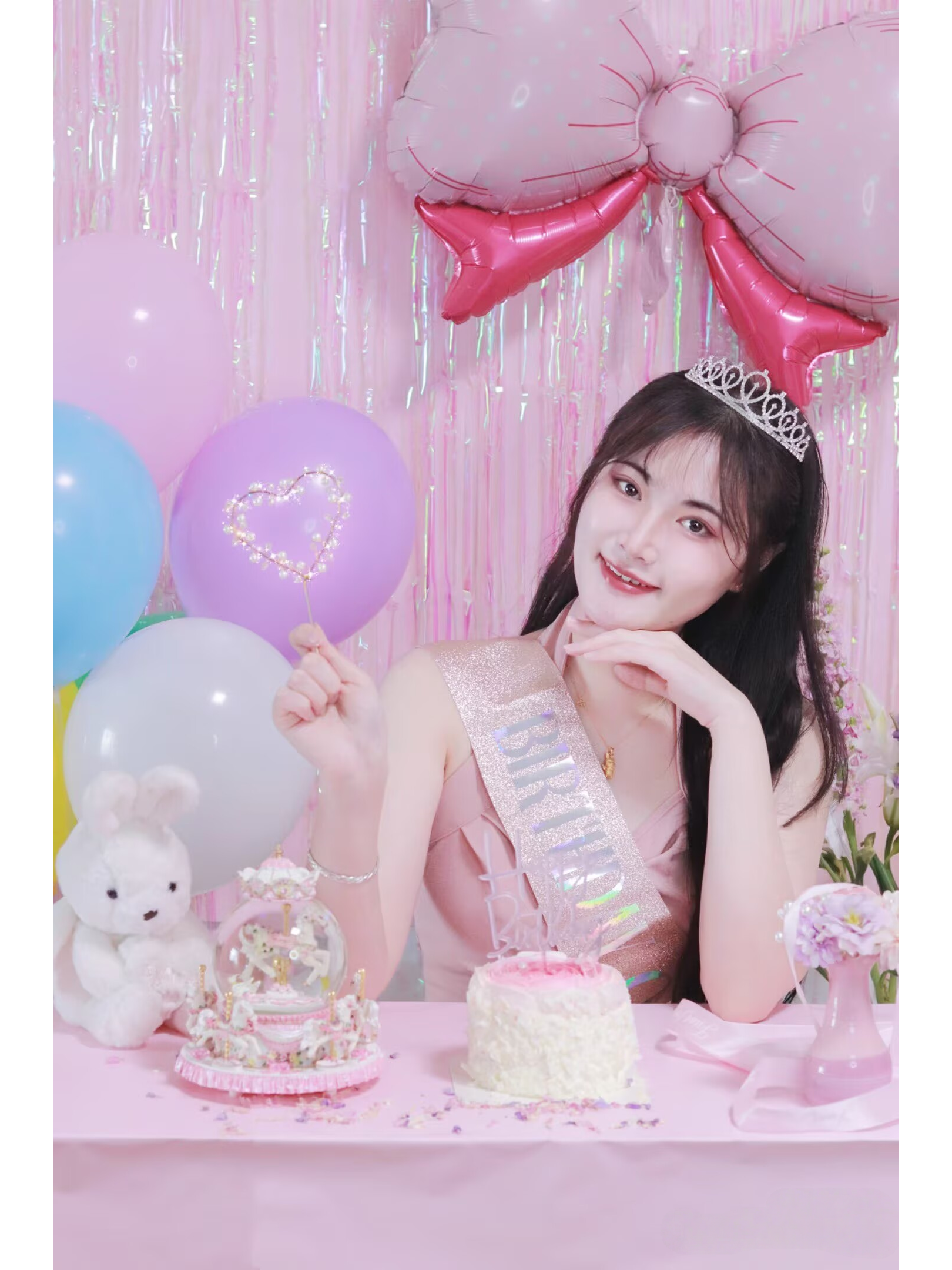 Champagne Gold Sparkle Crown S - Birthday Sash Glitter 리뷰 및 가격