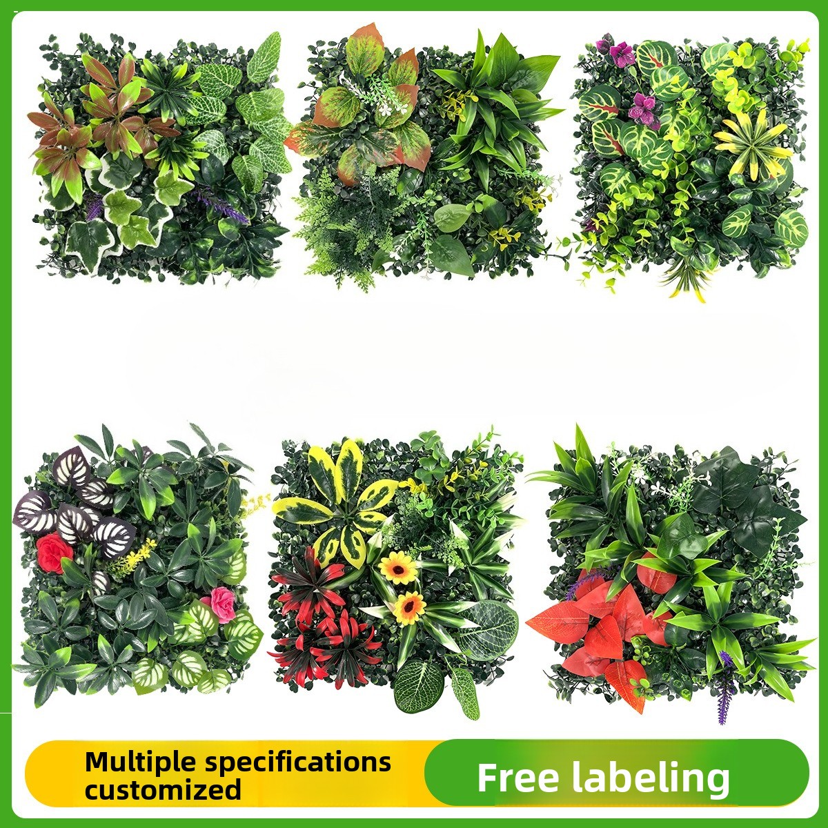 Artificial Plants Grass Wall P - Flower Wall Panel 리뷰 및 가격