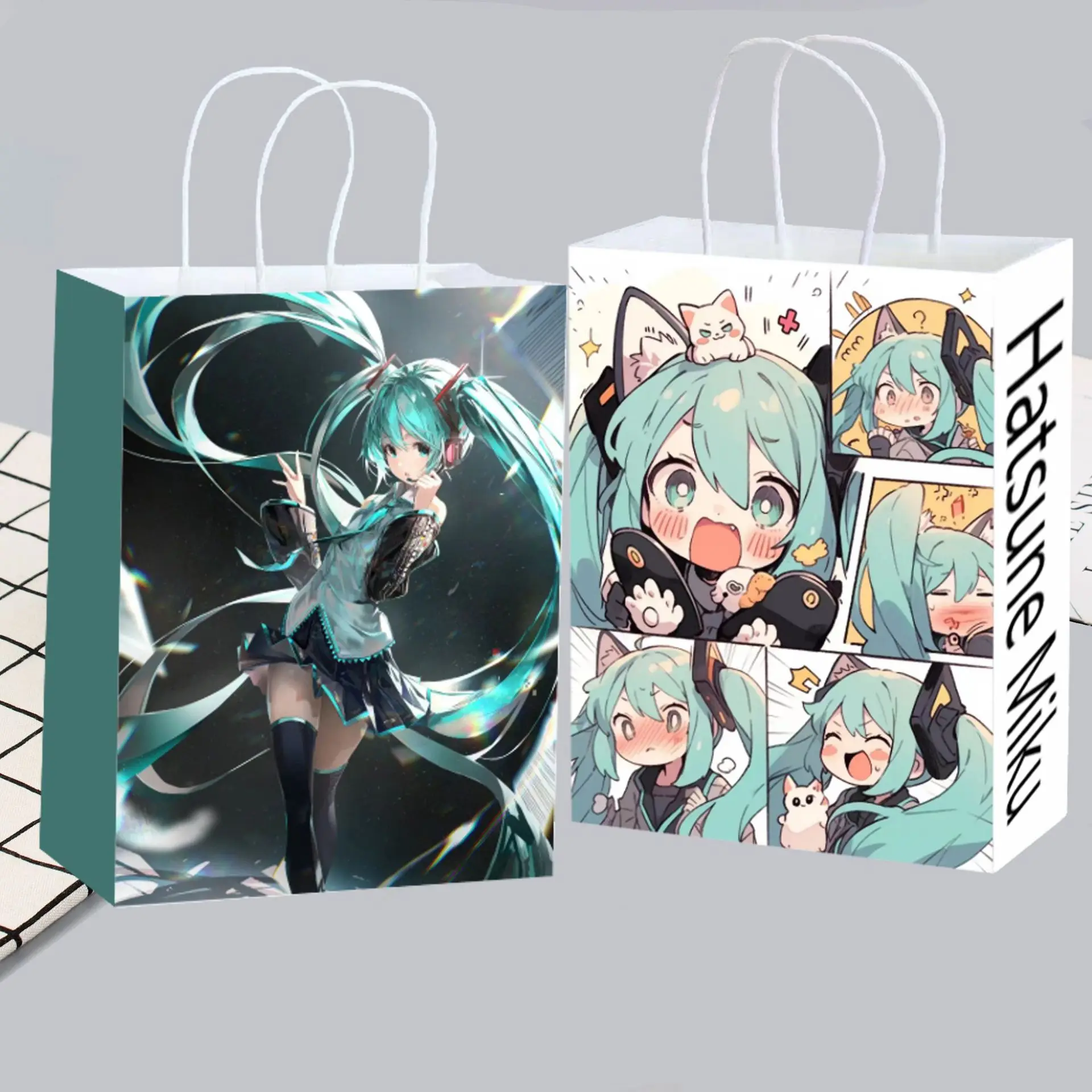 Cute Anime Hatsune Miku Paper  - Party Favor Bag 리뷰 및 가격