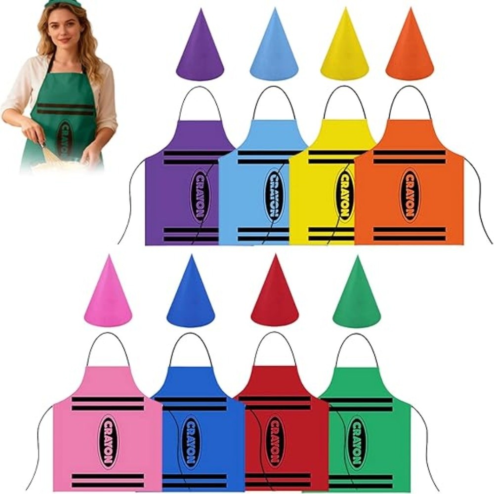 New Colorful Crayon Themed Gno - Party Hat Cone 리뷰 및 가격