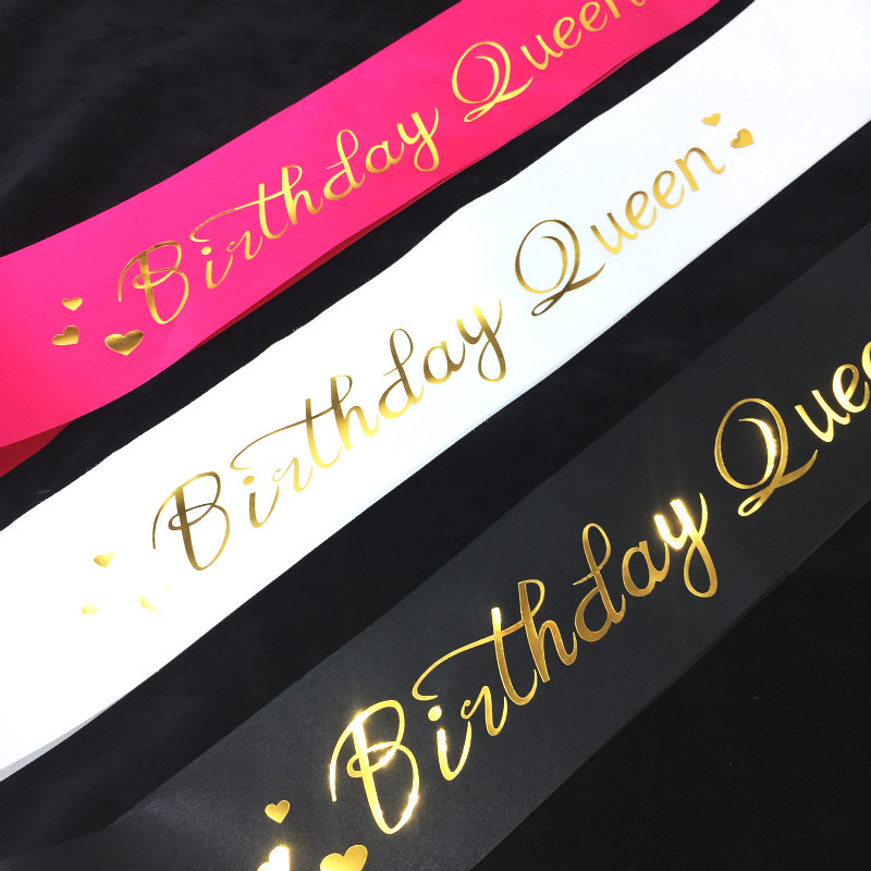 Birthday Girl Ribbons Shoulder - Birthday Sash Glitter 리뷰 및 가격
