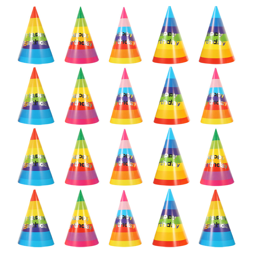 36Pcs Birthday Hats Colorful P - Party Hat Cone 리뷰 및 가격