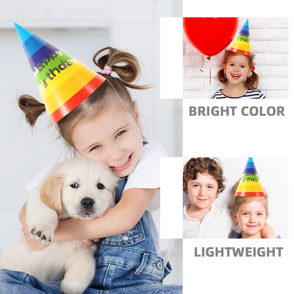 36Pcs Birthday Hats Colorful P - Party Hat Cone 리뷰 및 가격