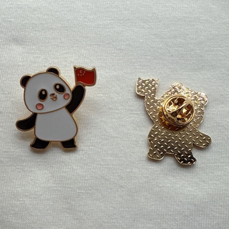 6pcs Cartoon China Panda Badge - Eve Party 리뷰 및 가격