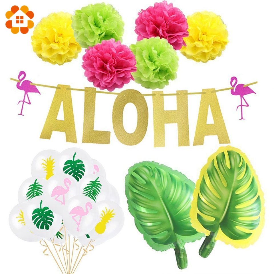 1set Hawaiian Party Decoration - Balloon Arch Kit 리뷰 및 가격