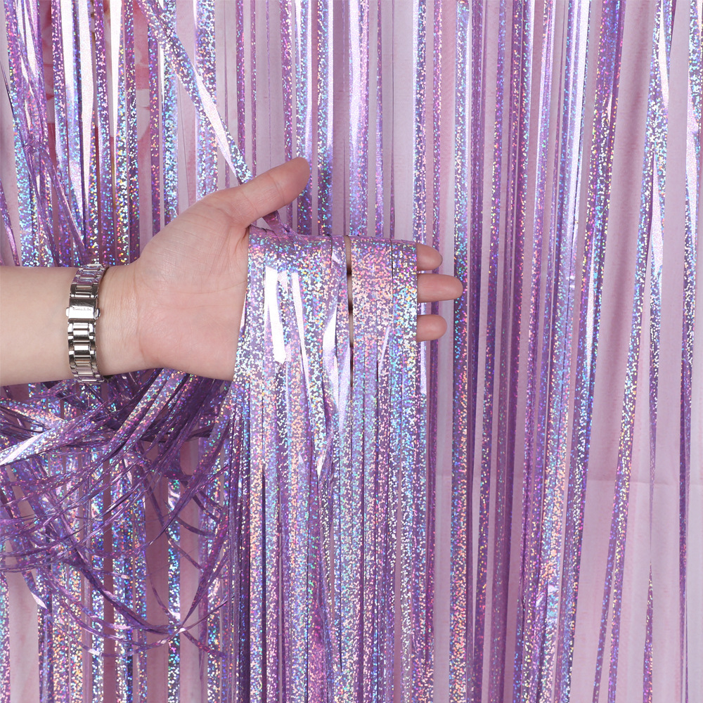 Laser rain curtain decoration  - Party Event Supply Store 리뷰 및 가격