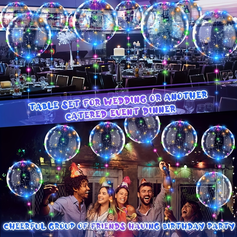 20pcs Wedding Bobo Balloons wi - Led Balloon Light 리뷰 및 가격