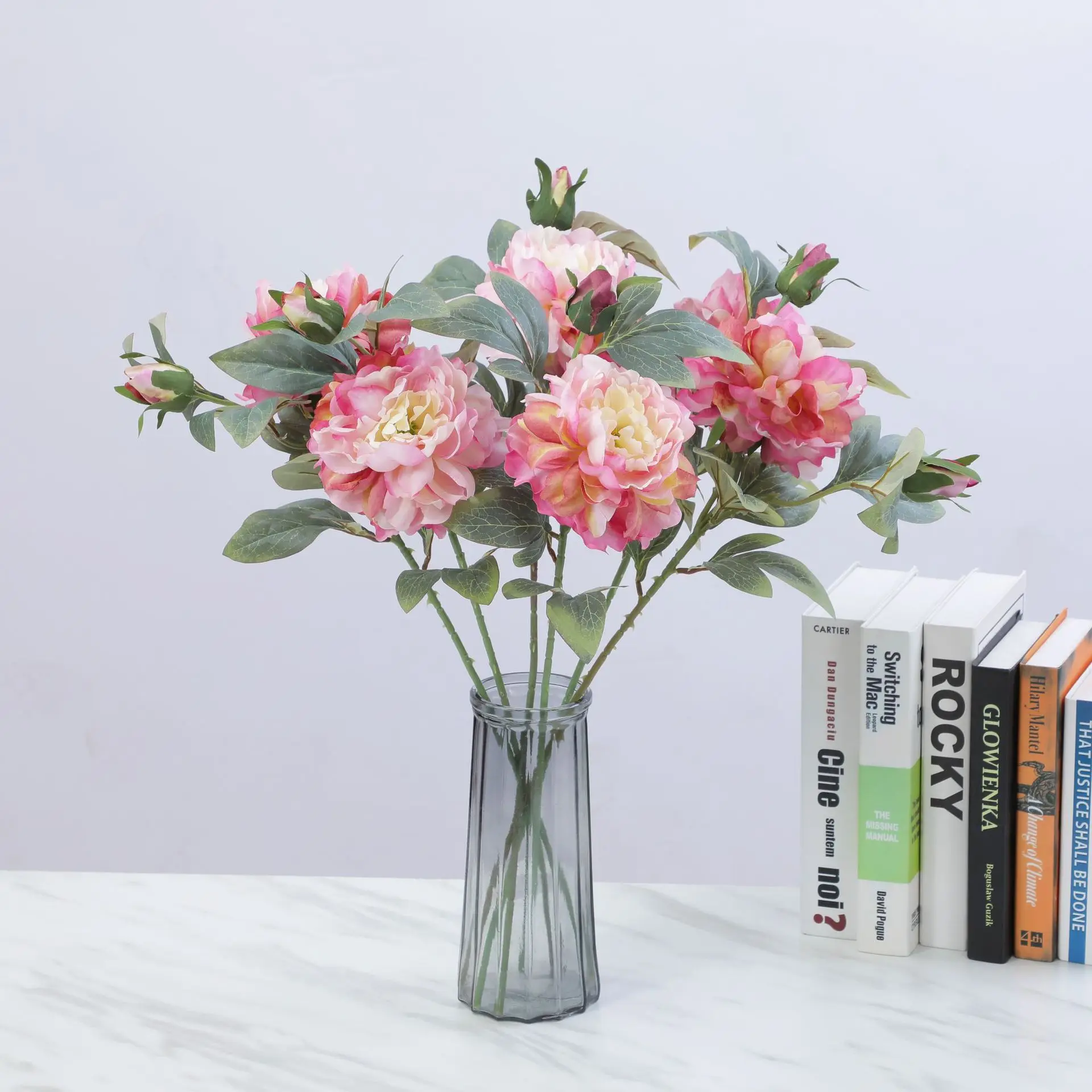Artificial Peony Flower Single - Flower Wall Panel 리뷰 및 가격