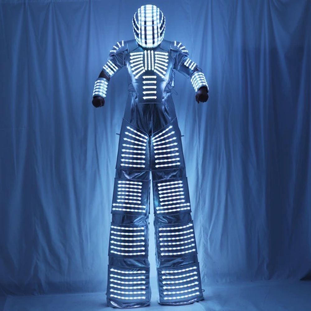 Adult LED Robot Costume Lumino - Event Party Dj 리뷰 및 가격