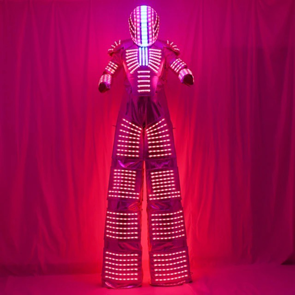 Adult LED Robot Costume Lumino - Event Party Dj 리뷰 및 가격