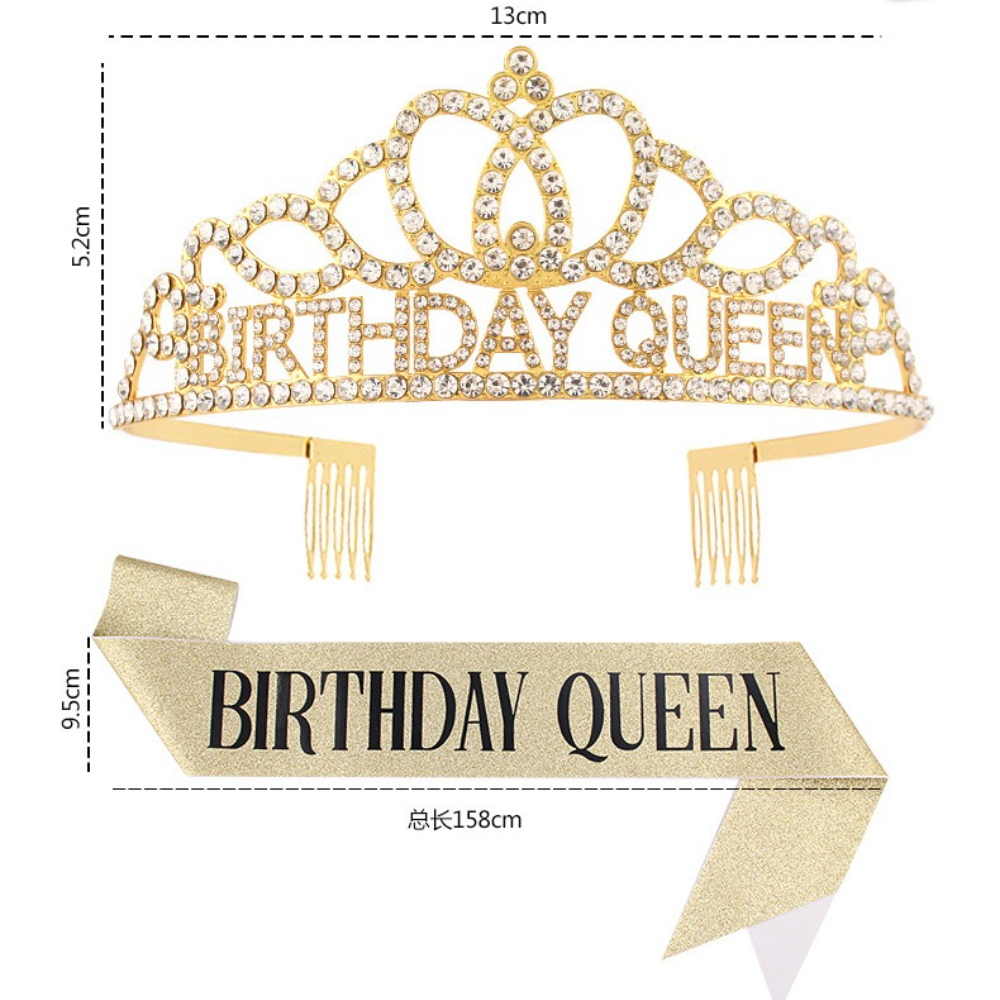 Rose Gold Glitter Birthday Que - Birthday Sash Glitter 리뷰 및 가격