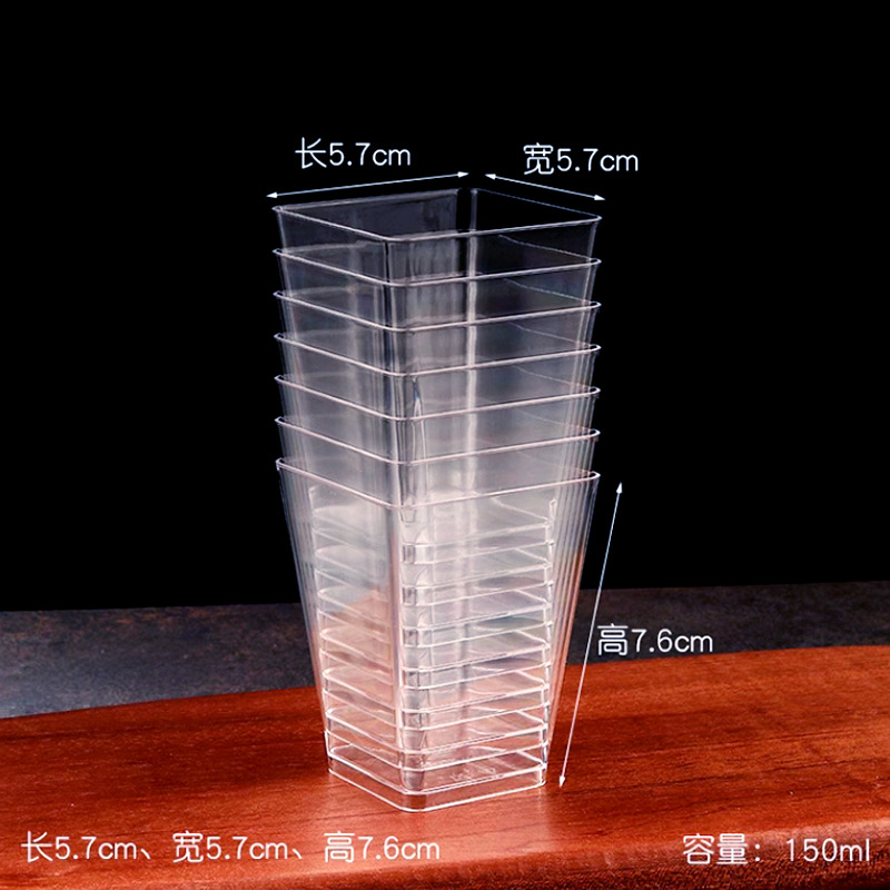 25/50/100 Pack 5oz Mini Desser - Plastic Cup 50Pcs 리뷰 및 가격