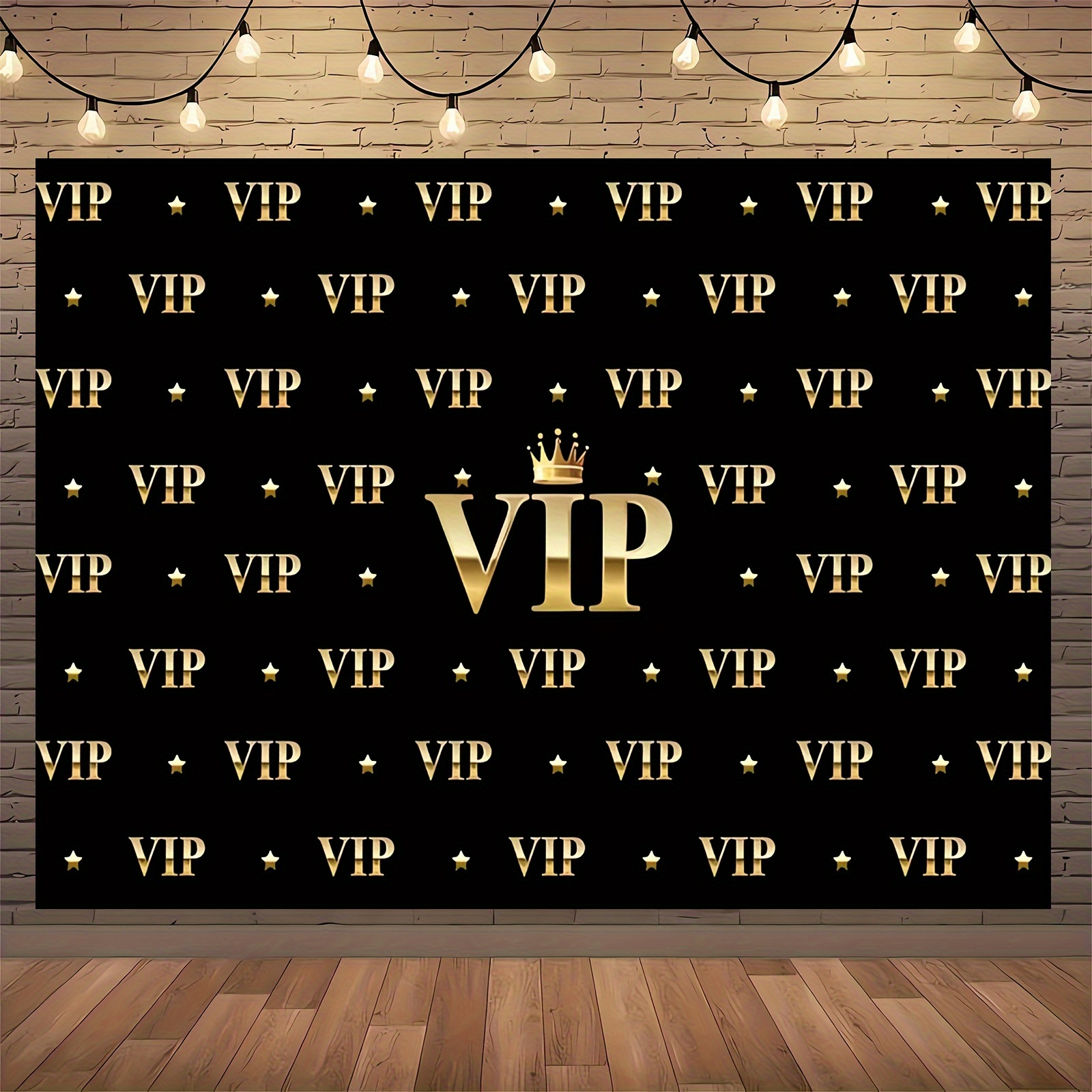 VIP Royal Crown Black Gold Tap - Party Banner Gold 리뷰 및 가격