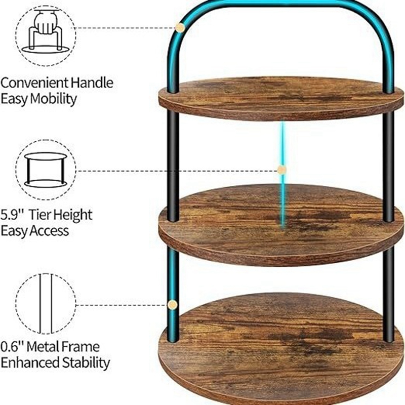 ABLN-Wooden Cupcake Stand Dess - Cupcake Stand Tier 리뷰 및 가격