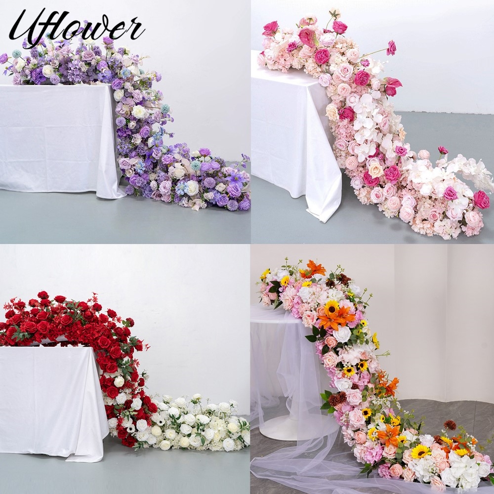 Uflower 200cm Luxury Rose Arti - Flower Wall Panel 리뷰 및 가격