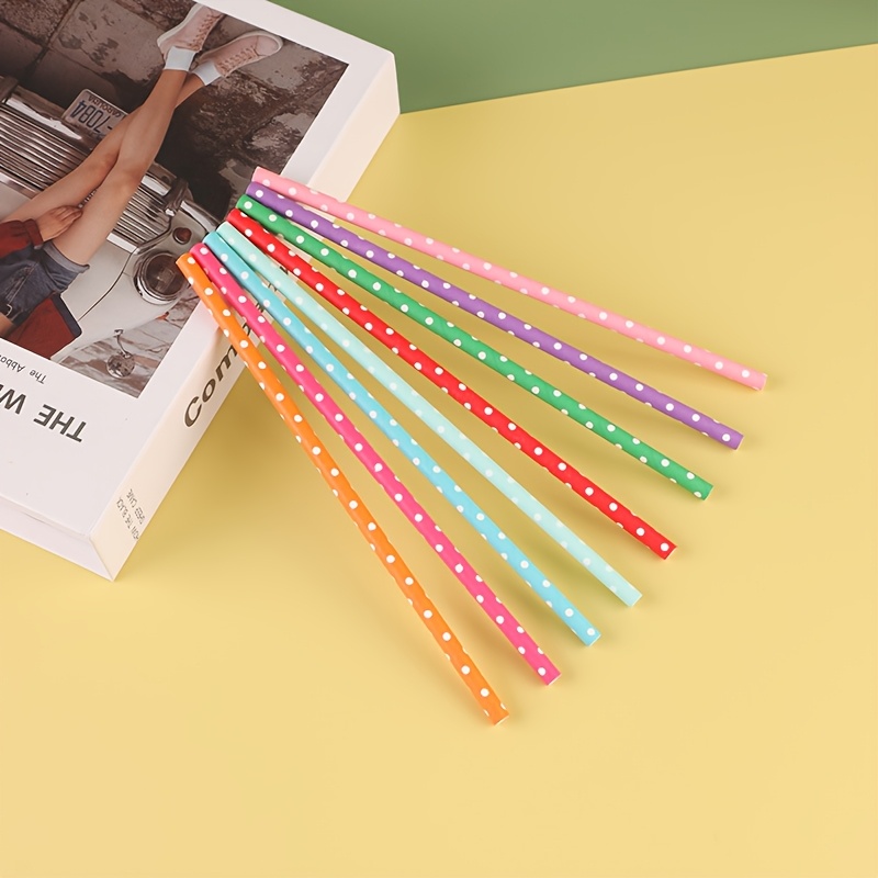 100pcs colorful disposable pap - Paper Straw Color 리뷰 및 가격