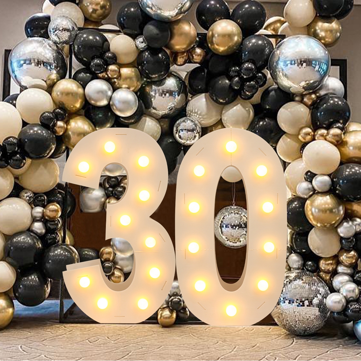 91.5CM Giant Number Led Light  - Led Balloon Light 리뷰 및 가격