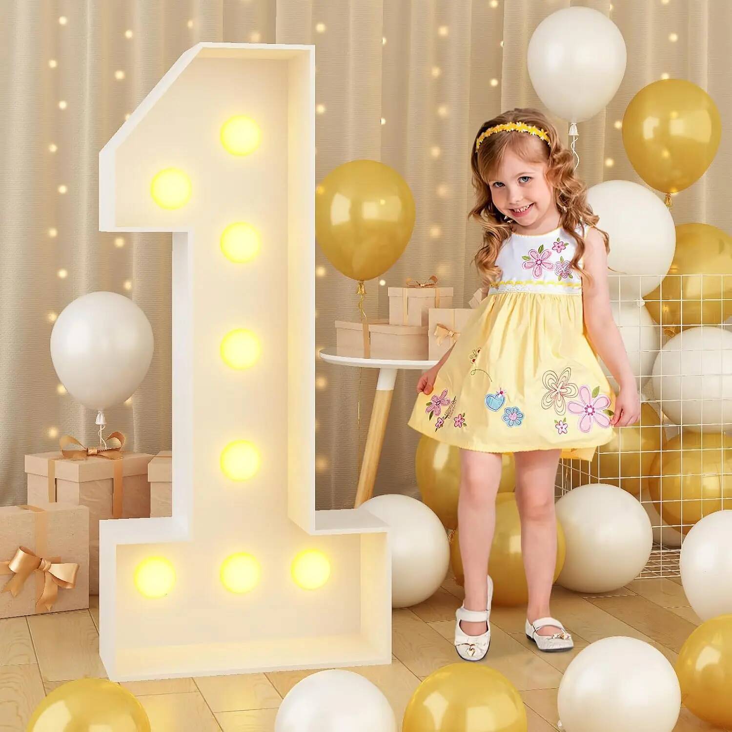 Giant Number Led Light for Kid - Led Balloon Light 리뷰 및 가격