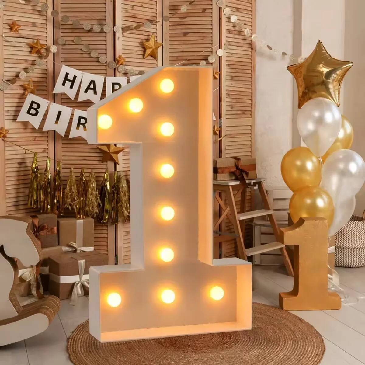 Giant Number Led Light for Kid - Led Balloon Light 리뷰 및 가격