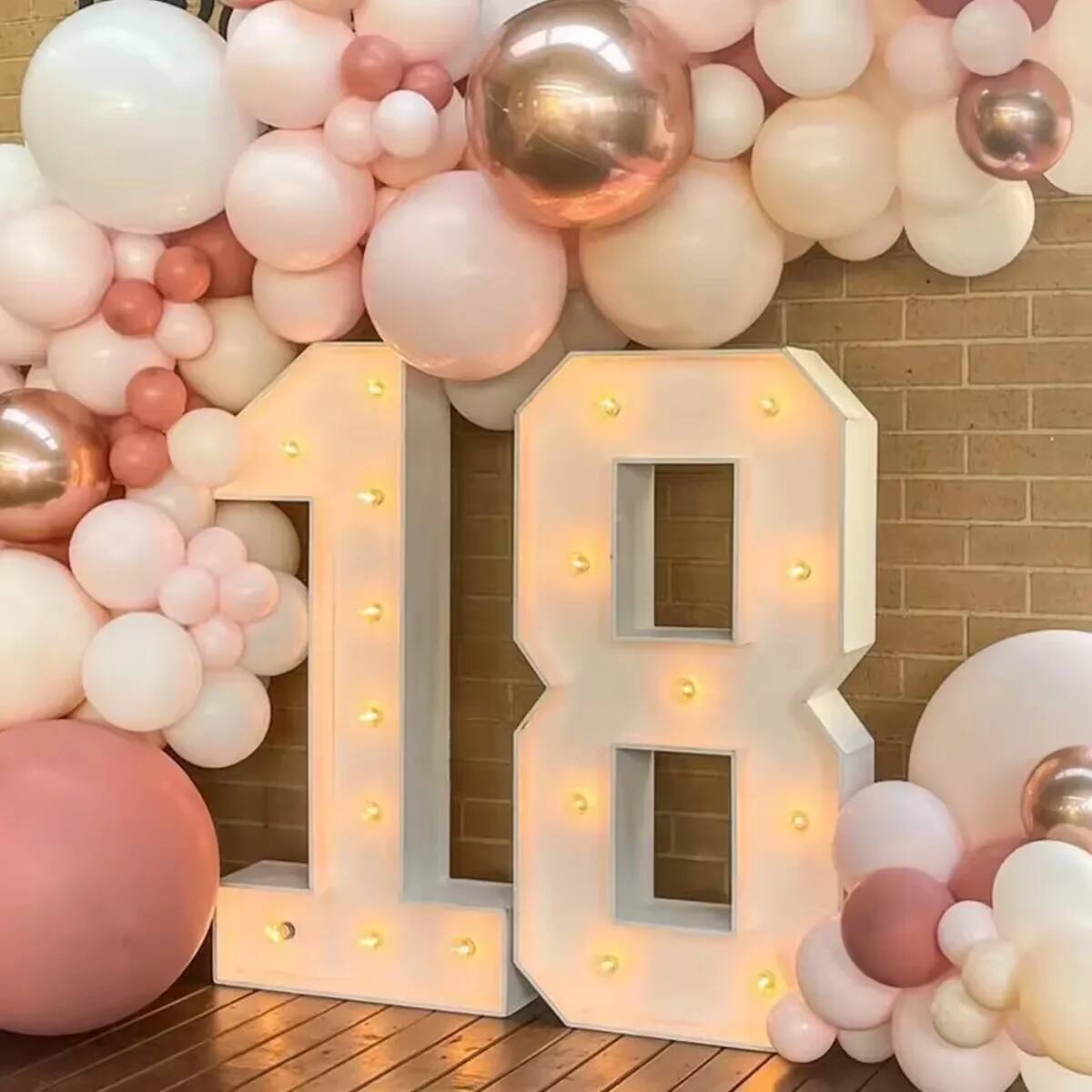 Giant Number Led Light for Kid - Led Balloon Light 리뷰 및 가격