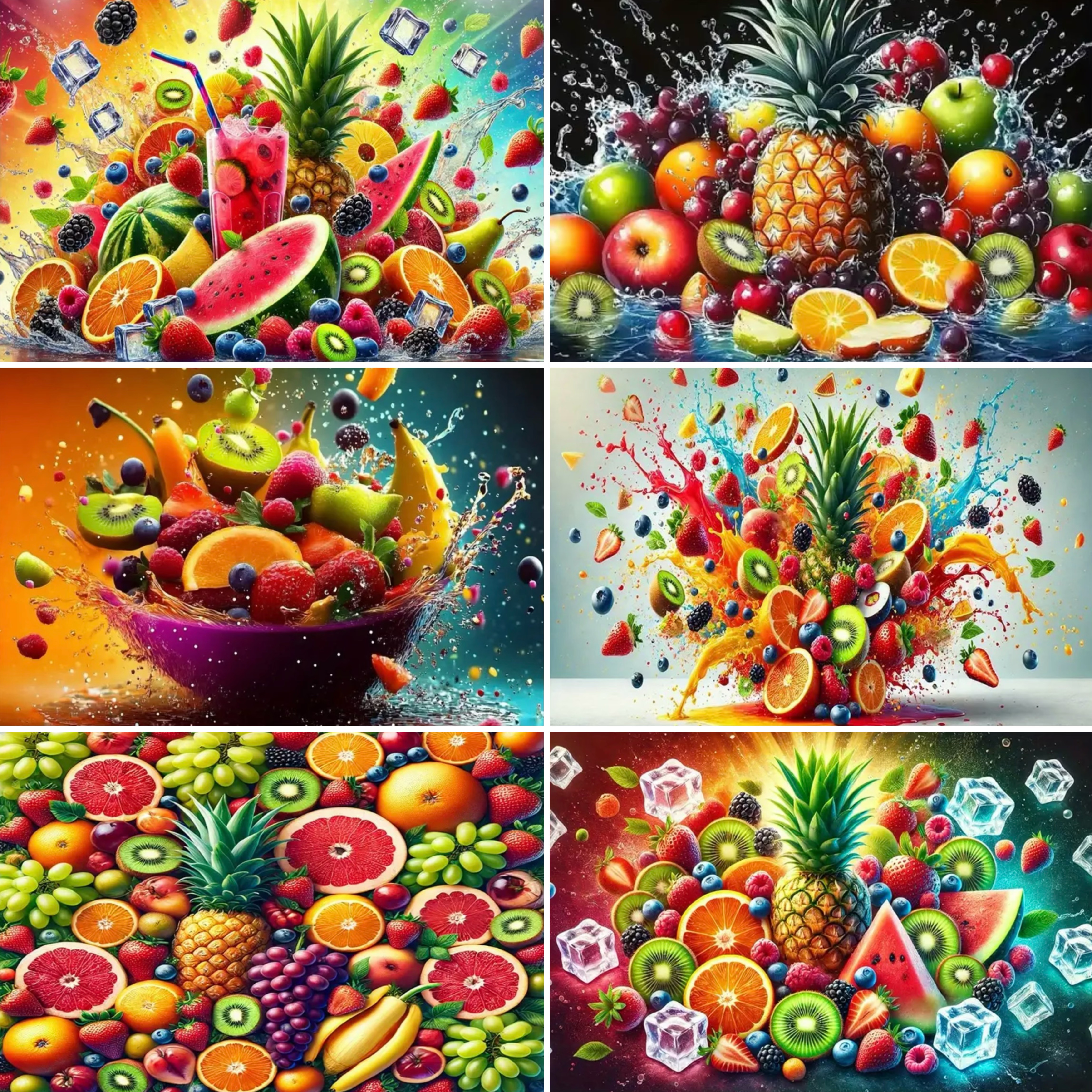 3D Colorful Fruit Party Decora - Party Event Supply Store 리뷰 및 가격