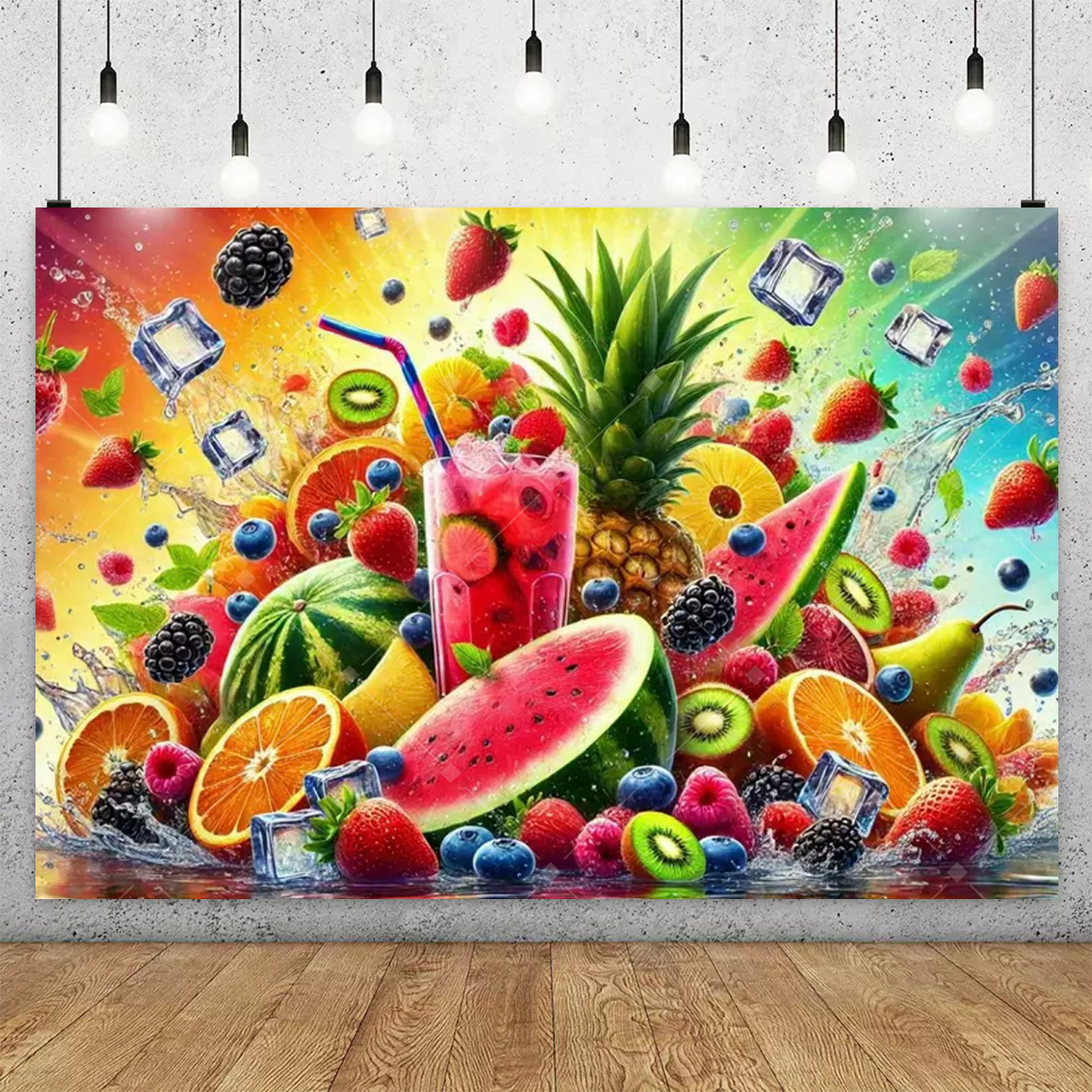 3D Colorful Fruit Party Decora - Party Event Supply Store 리뷰 및 가격