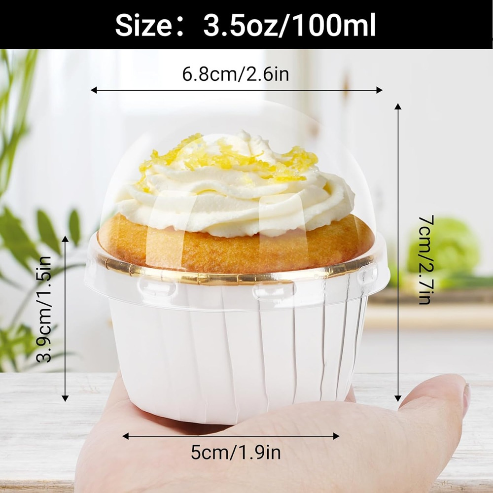 50 pcs Muffins Cup Paper Cupca - Plastic Cup 50Pcs 리뷰 및 가격