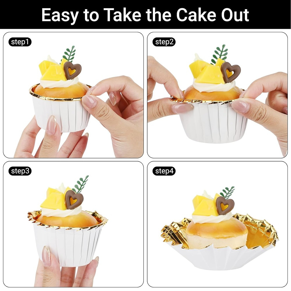 50 pcs Muffins Cup Paper Cupca - Plastic Cup 50Pcs 리뷰 및 가격