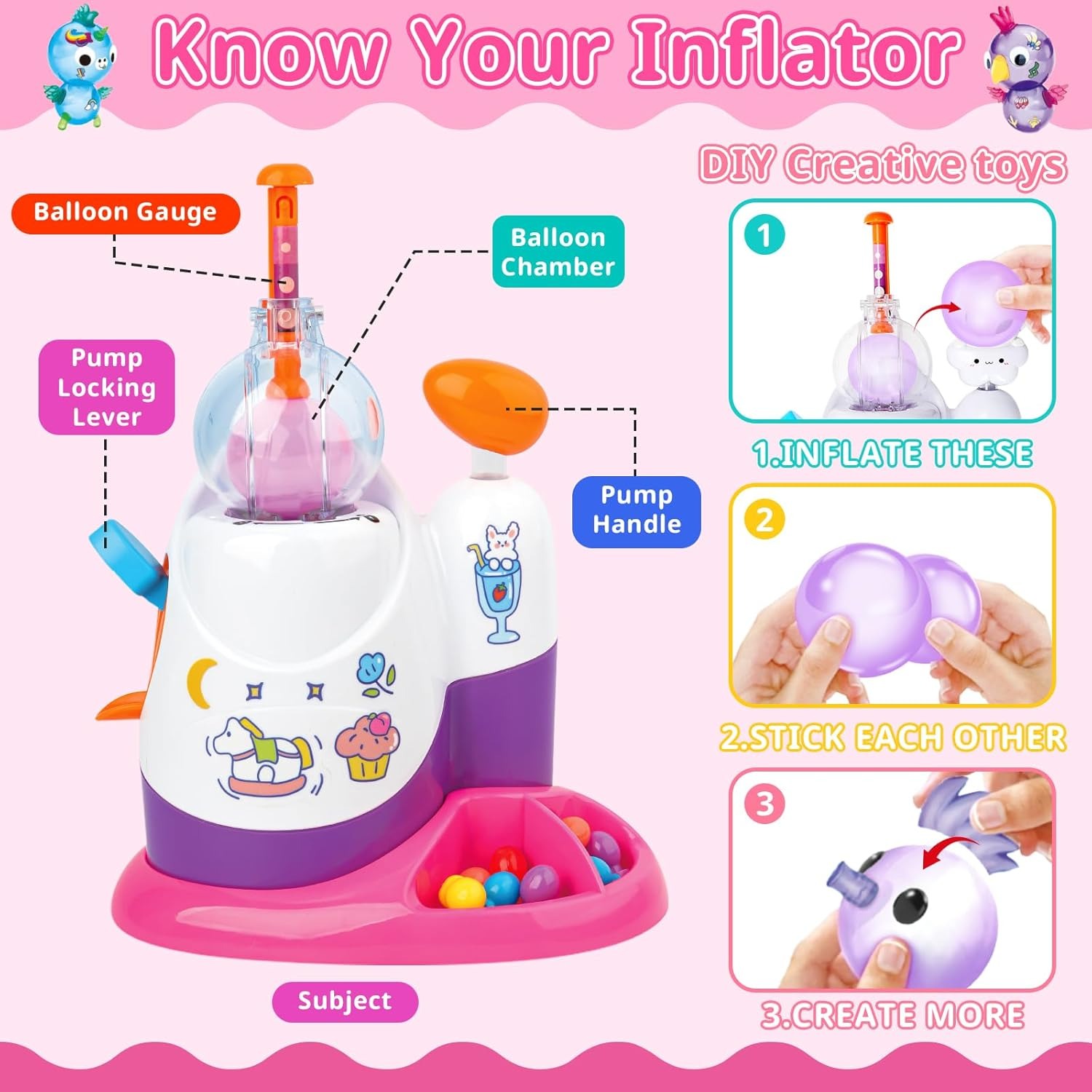DIY Balloon Animal Kit with Pu - Balloon Pump Hand 리뷰 및 가격