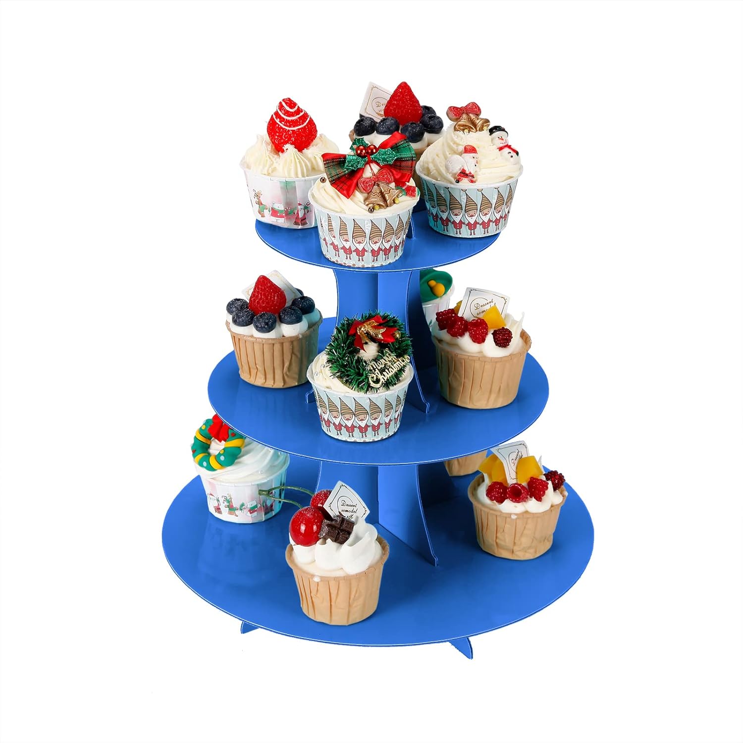 3-Tier Cupcake Stand, 2Pcs, St - Cupcake Stand Tier 리뷰 및 가격