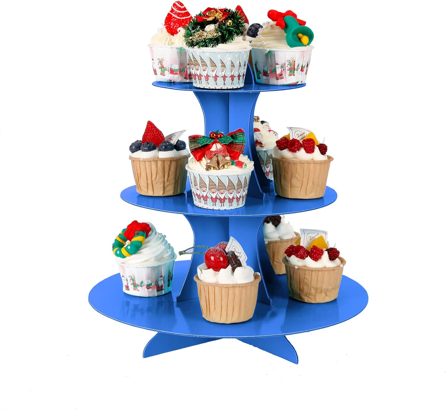3-Tier Cupcake Stand, 2Pcs, St - Cupcake Stand Tier 리뷰 및 가격