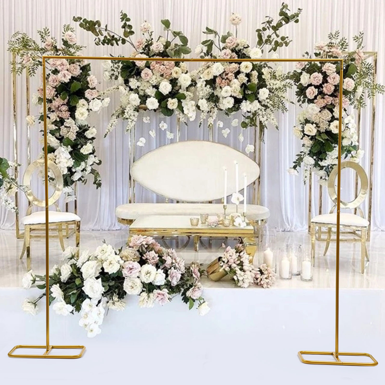 2.1x2m / 79x83inch Gold Weddin - Balloon Arch Kit 리뷰 및 가격