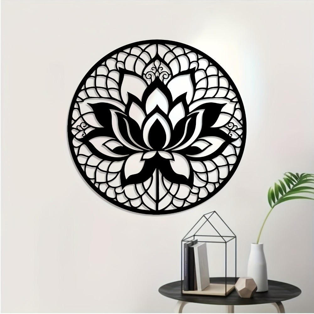 Lumiho Metal Wall Art Lotus Fl - Flower Wall Panel 리뷰 및 가격