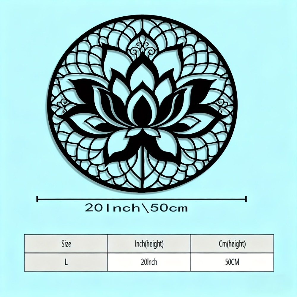 Lumiho Metal Wall Art Lotus Fl - Flower Wall Panel 리뷰 및 가격