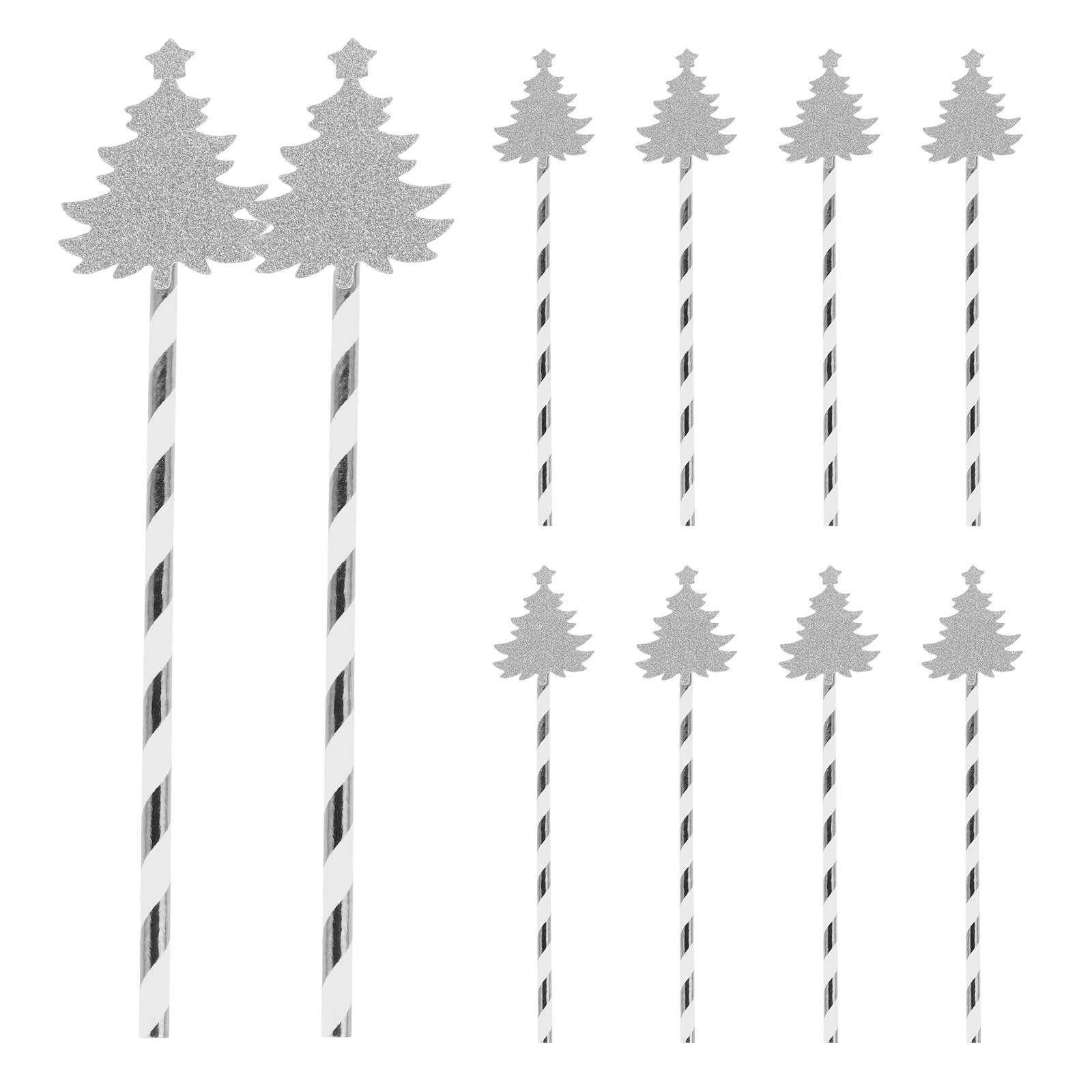 25Pcs Christmas Tree Paper Str - Paper Straw Color 리뷰 및 가격