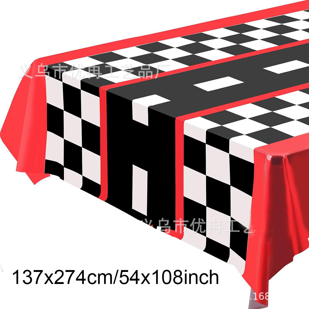 Racing Car Theme Disposable Ta - Table Cloth Disposable 리뷰 및 가격