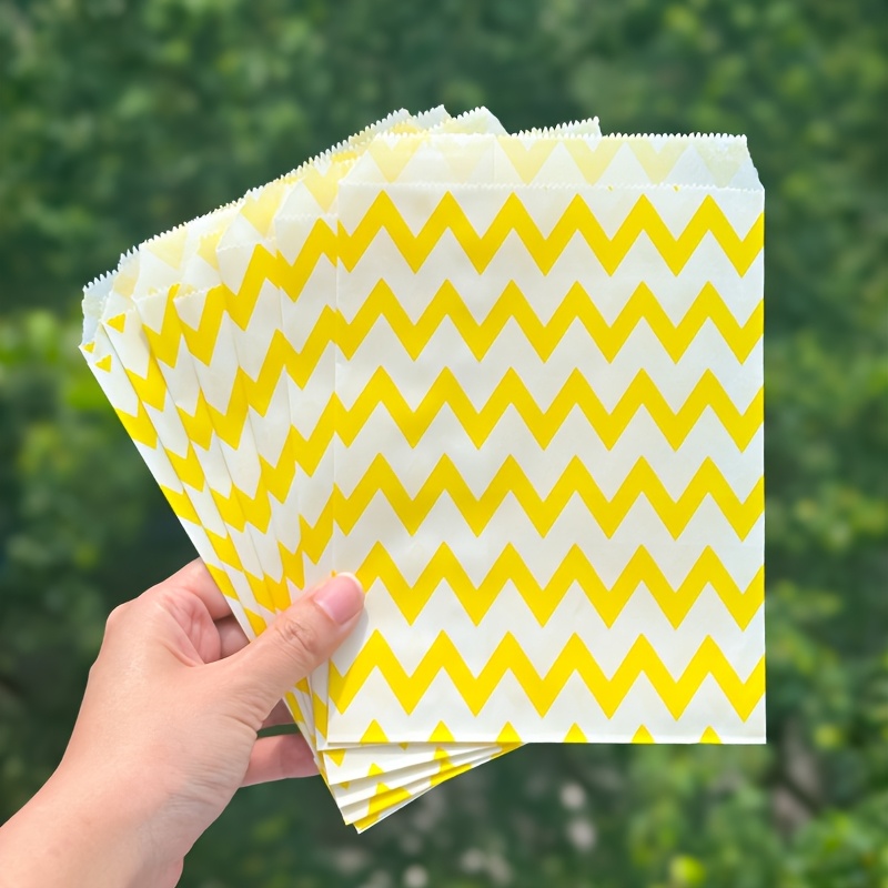 25pcs Royal Blue Striped Kraft - Event & Party Supply 리뷰 및 가격
