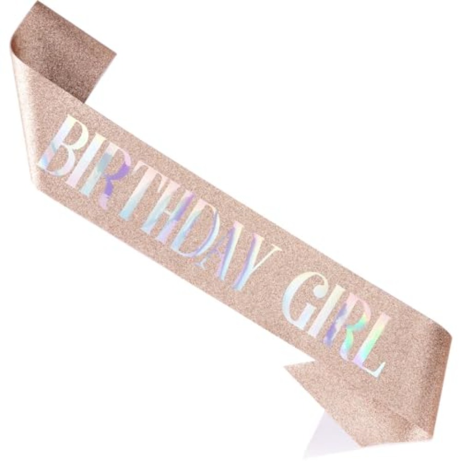 Birthday Girl Sash for Women B - Birthday Sash Glitter 리뷰 및 가격