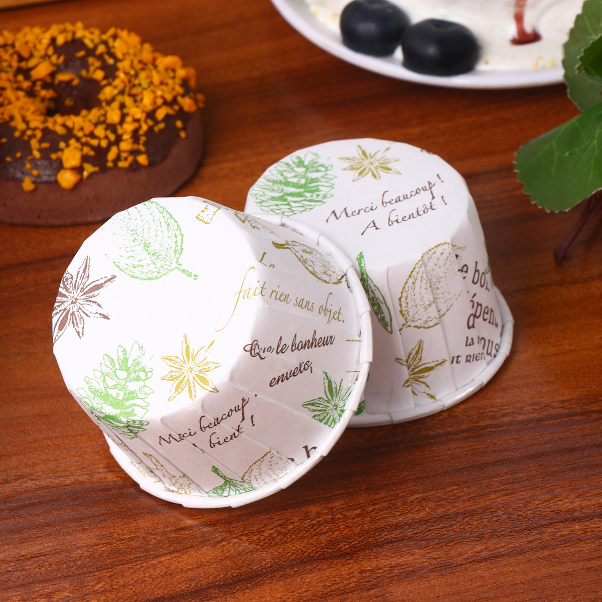 50Pcs Premium Cake Mold Paper  - Plastic Cup 50Pcs 리뷰 및 가격