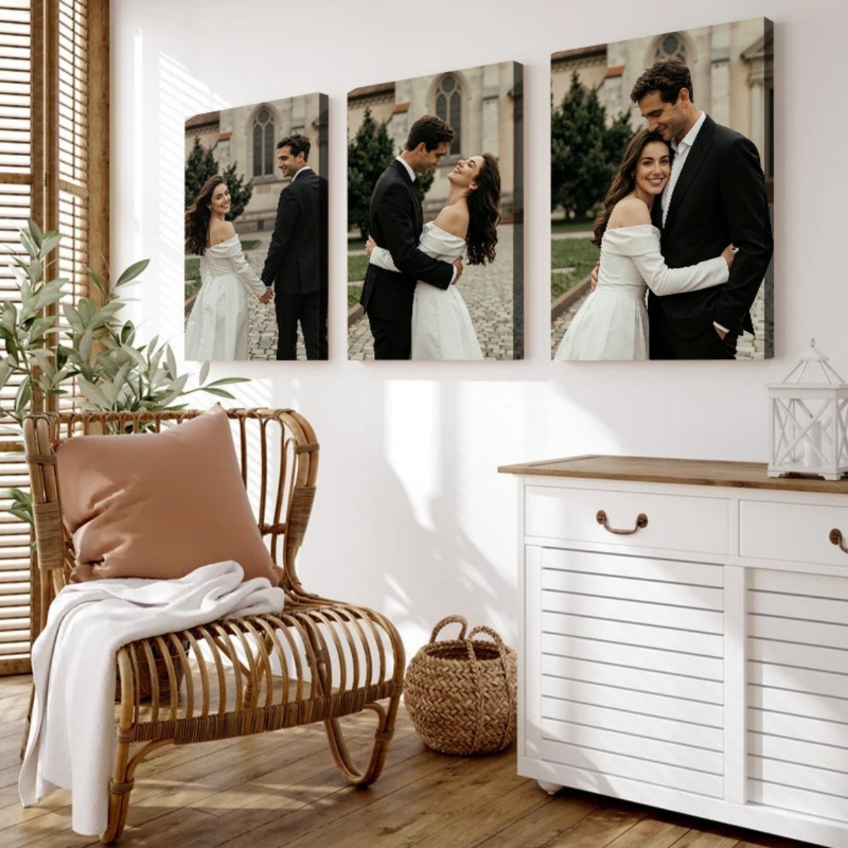 Set of 3 Custom Photo Canvas P - Eve Party 리뷰 및 가격